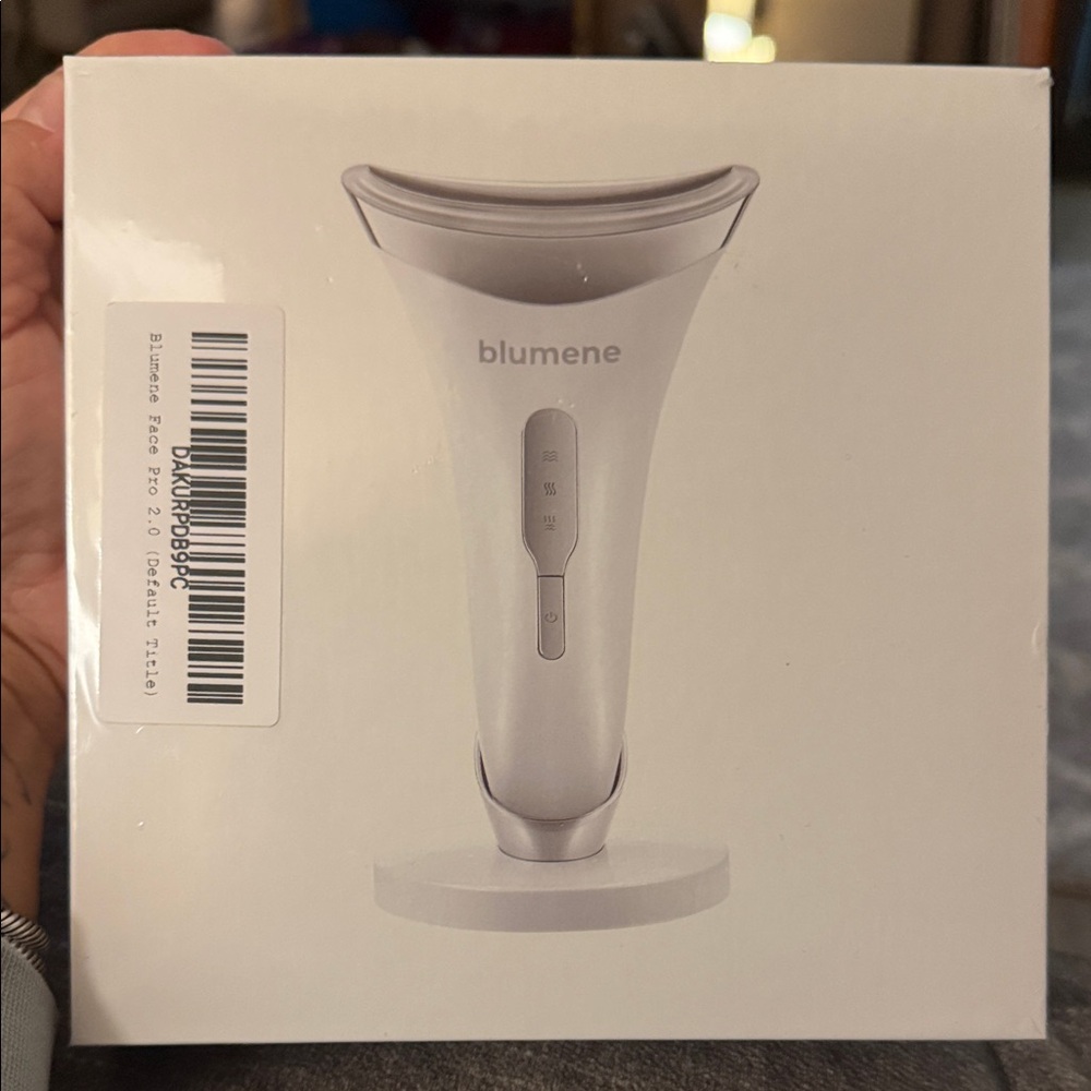 Blumene Face Pro 2.0 White LED Facial Massager - BRAND NEW Skincare Tool